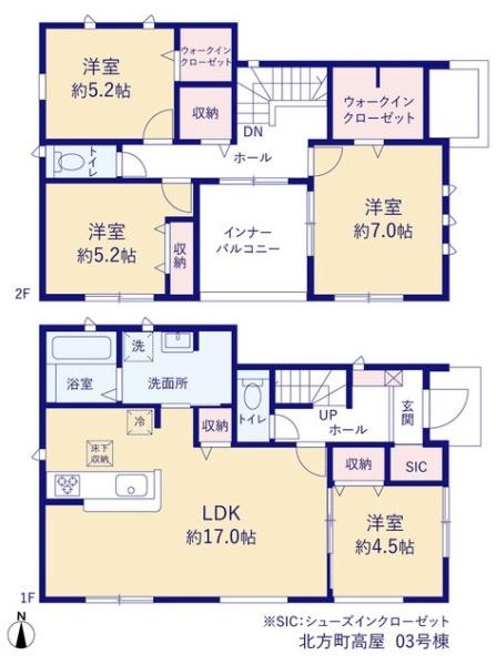 本巣郡北方町高屋の新築一戸建
