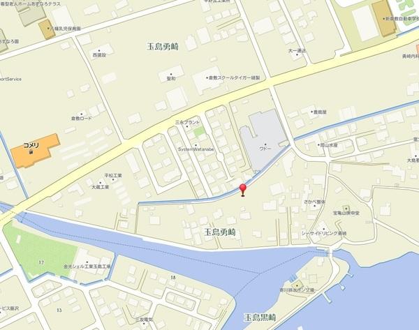 倉敷市玉島勇崎の土地