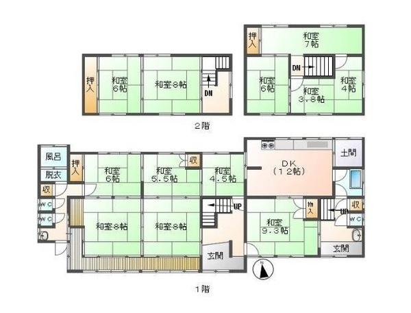 倉敷市玉島黒崎の中古一戸建て