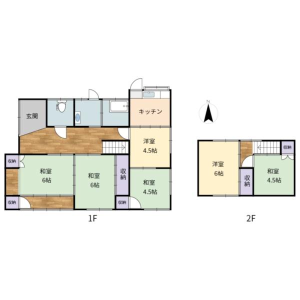 倉敷市福江の中古一戸建て