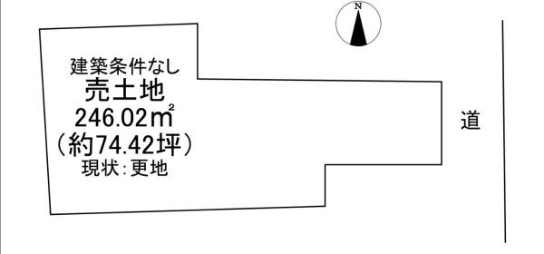 倉敷市玉島中央町３丁目の土地