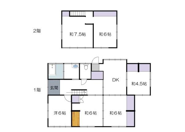 倉敷市真備町岡田の中古一戸建