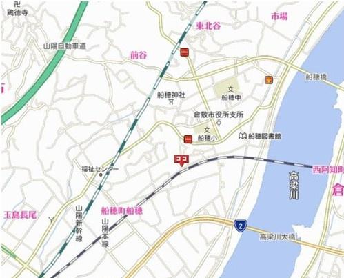 倉敷市船穂町船穂の土地