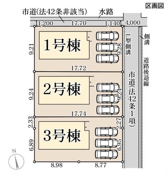 リーブルガーデン連島町西之浦　3号棟