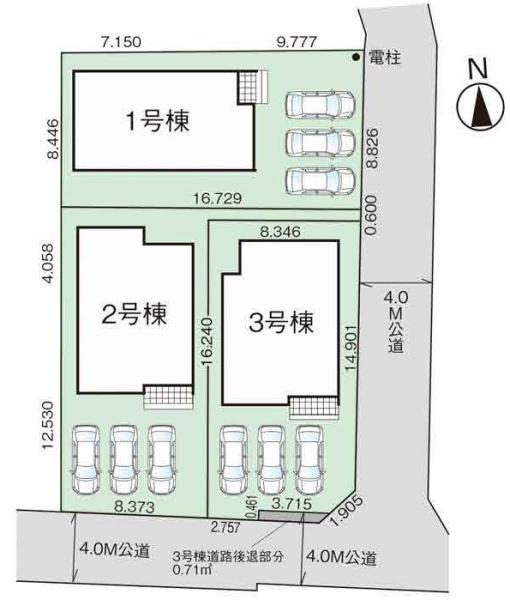 グラファーレ雄町4期　3号棟