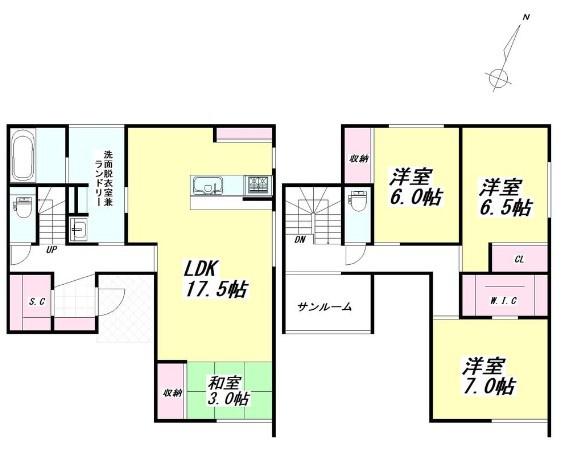 ルルーディア中区平井　1号棟