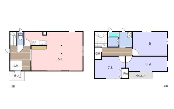 倉敷市西中新田戸建