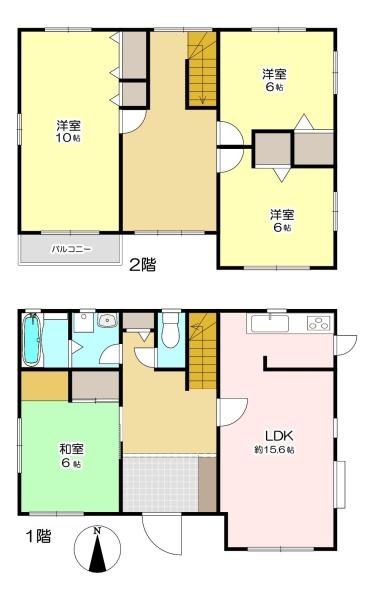 倉敷市西富井戸建