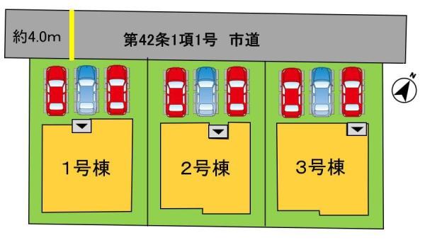 岡山市北区一宮2期3区画　2号棟