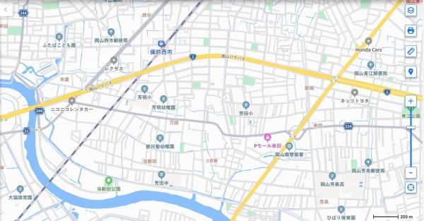 岡山市南区万倍1期2区画　1号棟