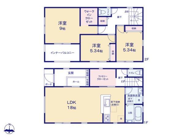 リーブルガーデン岡山北区大安寺中町　２号棟