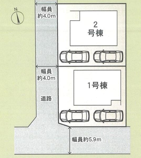 クレイドルガーデン中区湊第5　2号棟