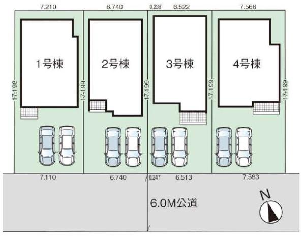 グラファーレ南区築港緑町３期　１号棟