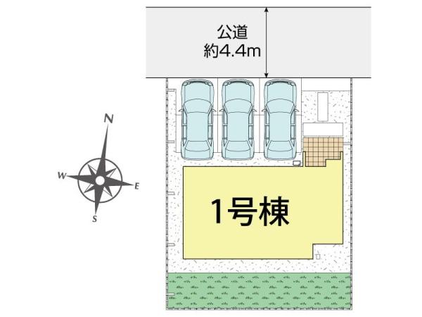 ブルーミングガーデン岡山市東区益野町４期　１号棟
