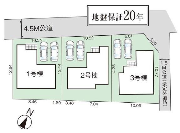 グラファーレ北区西辛川２期　３号棟