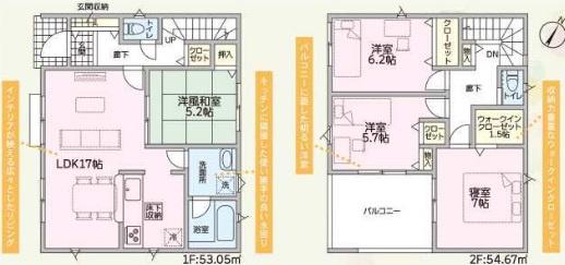 クレイドルガーデン岡山市北区西辛川第6　1号棟