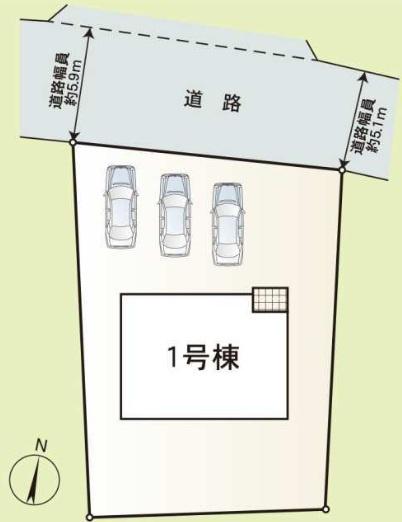 クレイドルガーデン岡山市中区倉富第3　1号棟