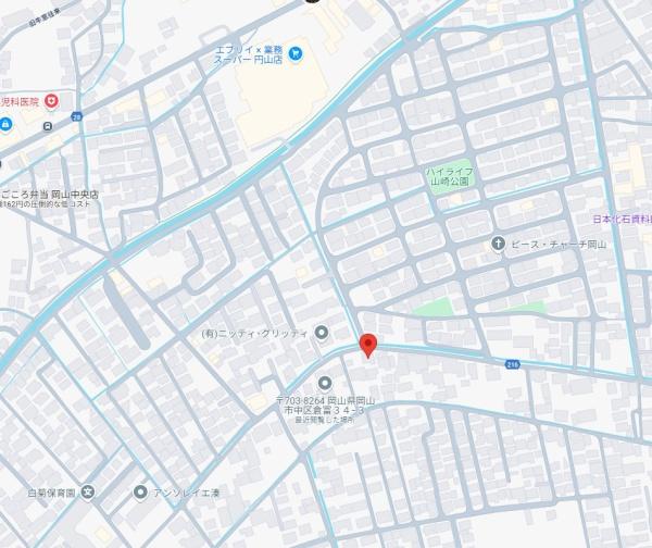 クレイドルガーデン岡山市中区倉富第3　1号棟