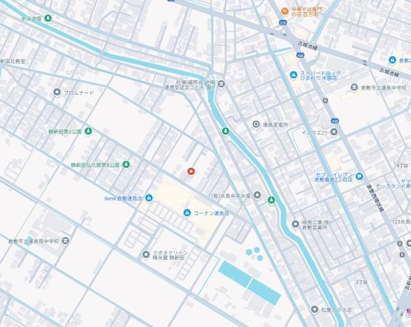 倉敷市連島町鶴新田の土地
