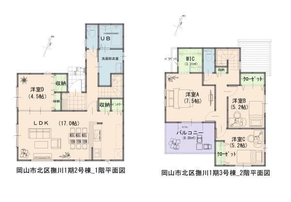 岡山市北区撫川１期　３号棟