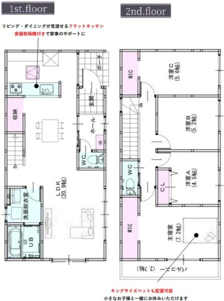 テラシエ岡山市北区一宮１期　２号棟