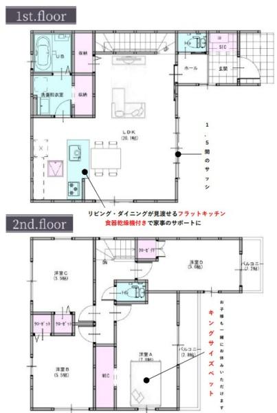 テラシエ岡山市南区福富西１期　１号棟