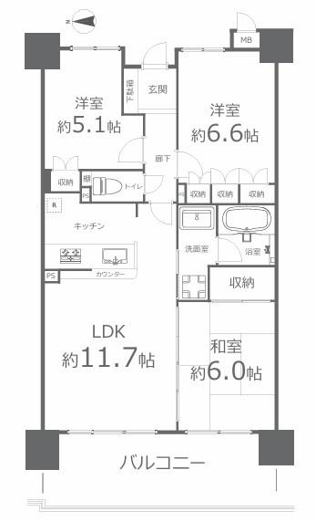 サーパス新屋敷町