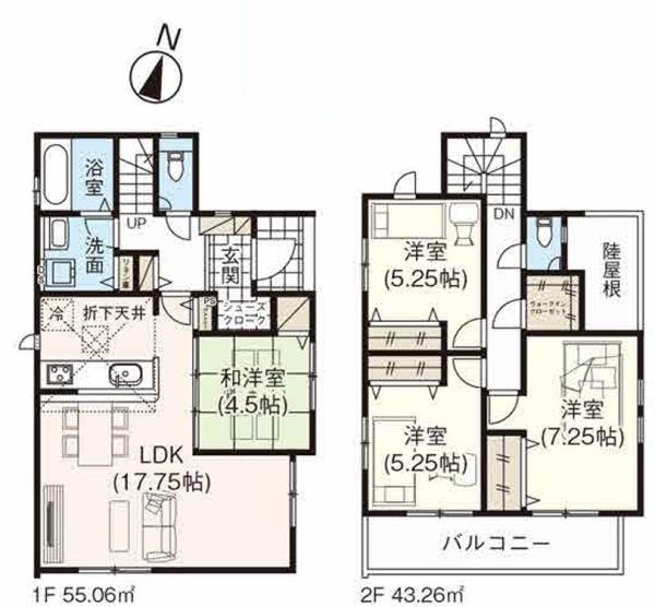 グラファーレ倉敷市上東２期　１号棟