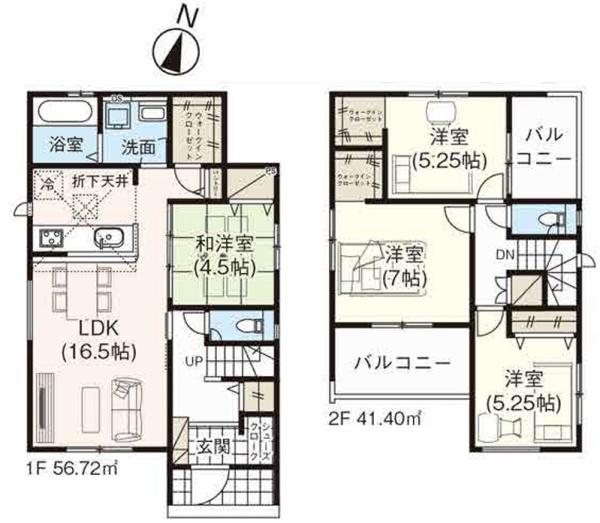 グラファーレ倉敷市上東２期　２号棟