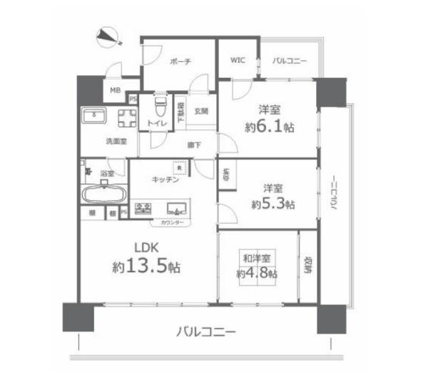 アルファステイツ中庄駅前