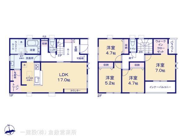 リーブルガーデン倉敷中庄第１３　１号棟