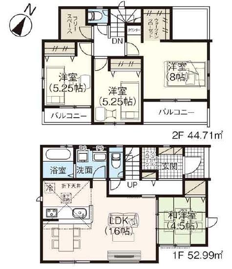 グラファーレ北区西辛川３期　１号棟