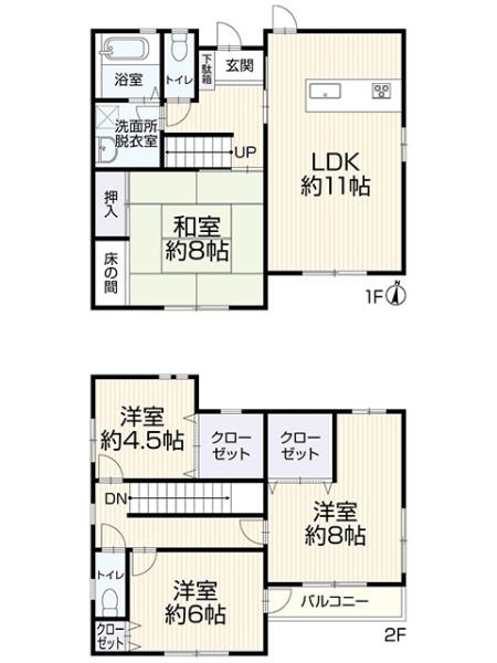 岡山市北区津高の中古一戸建て