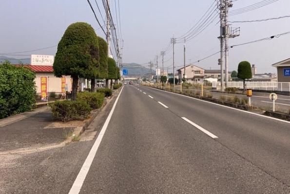 岡山市東区西大寺浜の土地(前面道路含む現地写真)