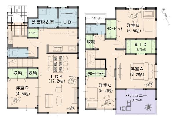 倉敷市片島町１期　１号棟