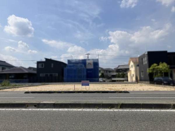 総社市駅南2丁目の土地(前面道路含む現地写真)