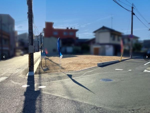 倉敷市児島小川3丁目の土地(前面道路含む現地写真)