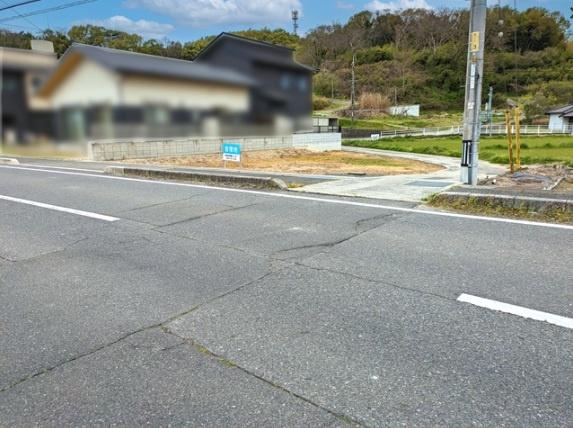 岡山市東区宿毛の土地(前面道路含む現地写真)