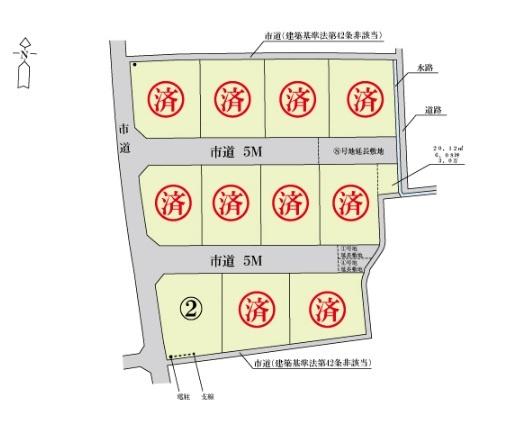 倉敷市玉島柏島の土地(間取り)