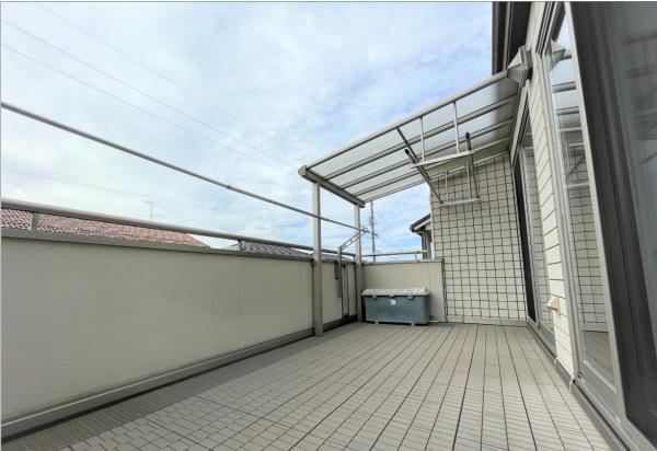 津山市東一宮の中古一戸建て(バルコニー)