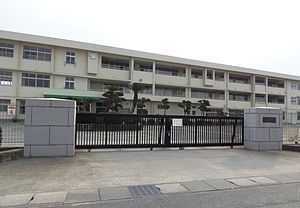 倉敷市福田町古新田の土地(倉敷市立福田中学校)