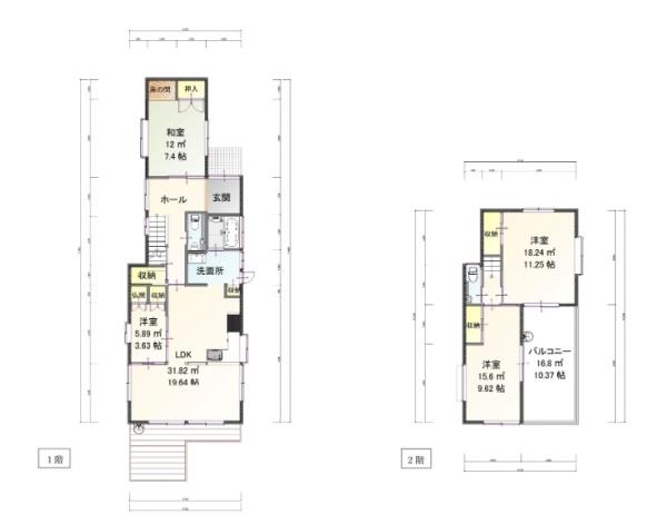 倉敷市浜ノ茶屋の中古一戸建て