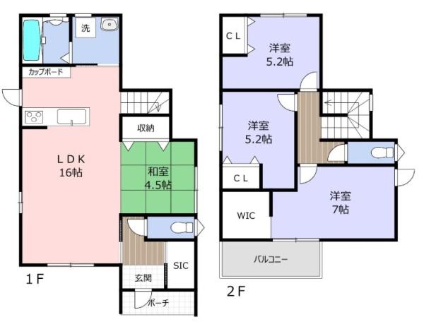 倉敷市北畝２丁目の中古一戸建て