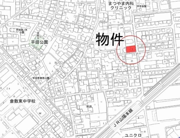 倉敷市平田の土地