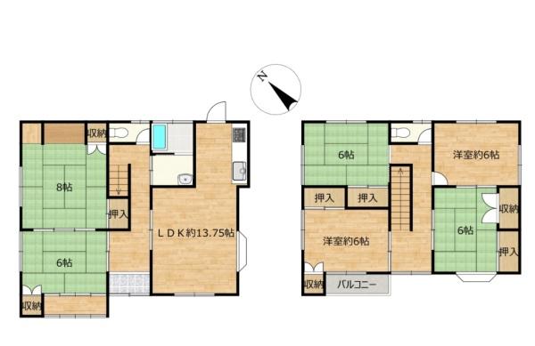 倉敷市連島町鶴新田の中古一戸建て