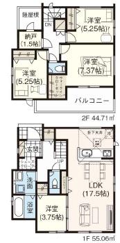 グラファーレ江並７期　１号棟