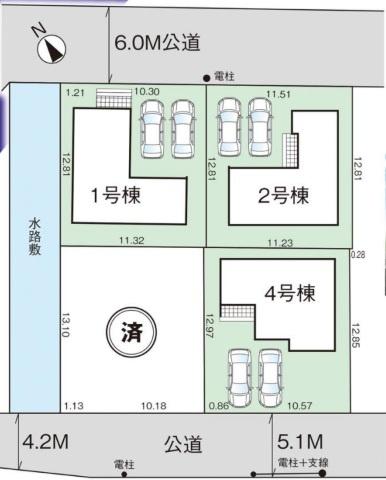 グラファーレ南区藤田7期　1号棟