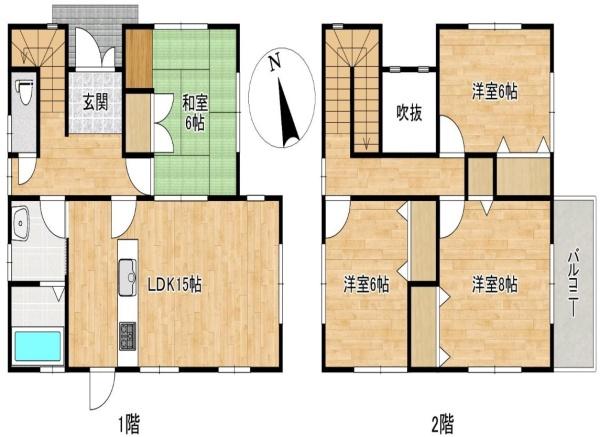 倉敷市玉島勇崎の中古一戸建て