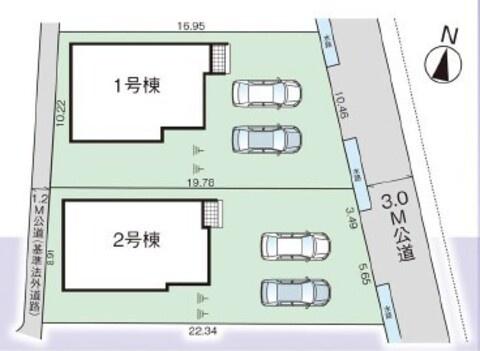 グラファーレ北区大安寺中町　２号棟