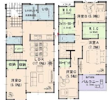 岡山市中区藤原光町２丁目１期　１号棟